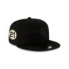 New England Patriots Basic Snapback Cap in Black on Black