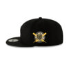 New England Patriots Basic Snapback Cap in Black on Black