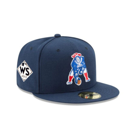 New England Patriots Classic Logo Fitted Cap