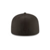 New England Patriots Fitted Cap in Black on Black