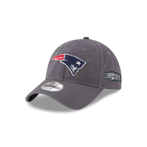 New England Patriots Graphite Adjustable Cap in Graphite New England Patriots Graphite Adjustable Cap in Graphite