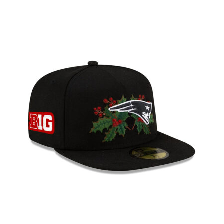 New England Patriots Holiday Fitted Cap