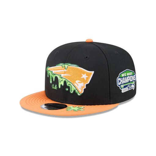 New England Patriots Nickelodeon Slime Snapback Cap New England Patriots Nickelodeon Slime Snapback Cap
