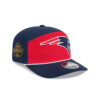 New England Patriots Split Panel Stretch-Snap Cap