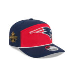 New England Patriots Split Panel Stretch-Snap Cap