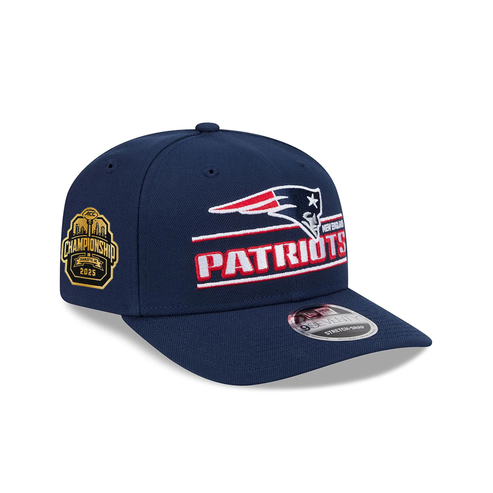 New England Patriots Stated Stretch-Snap Cap New England Patriots Stated Stretch-Snap Cap