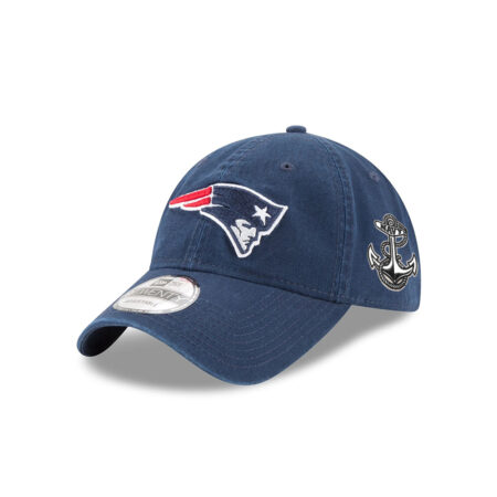 New England Patriots Super Bowl LX Participation Side Patch Adjustable Cap
