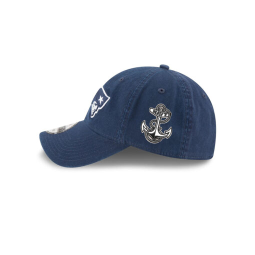 New England Patriots Super Bowl LX Participation Side Patch Adjustable Cap