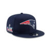 New England Patriots Super Bowl LX Participation Side Patch Snapback Cap