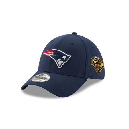 New England Patriots Super Bowl LX Participation Side Patch Stretch-Fit Cap