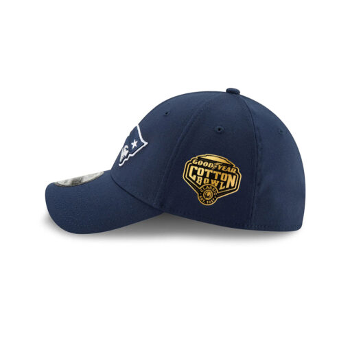 New England Patriots Super Bowl LX Participation Side Patch Stretch-Fit Cap