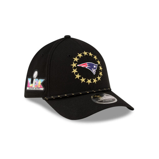 New England Patriots Super Bowl LX Participation Stretch-Fit Cap