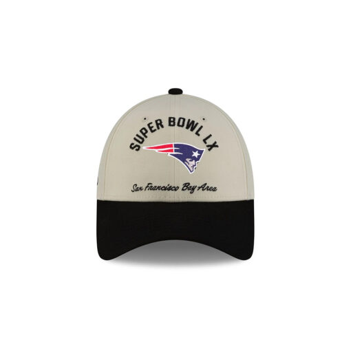 New England Patriots Super Bowl LX Participation Stretch-Snap Cap