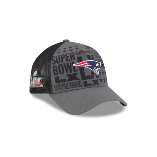 New England Patriots Super Bowl LX Participation Trucker Cap