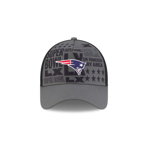 New England Patriots Super Bowl LX Participation Trucker Cap