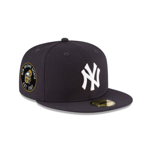 New York Yankees 1998 Championship Wool Fitted Cap in Black