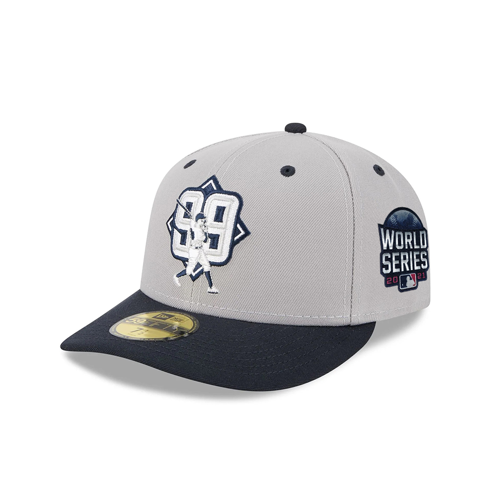 New York Yankees Aaron Judge Number Fitted Cap in Gray New York Yankees Aaron Judge Number Fitted Cap in Gray