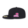 New York Yankees Bellinger Side Patch Fitted Cap in Black