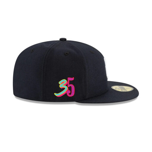 New York Yankees Bellinger Side Patch Fitted Cap in Black