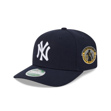 New York Yankees CC Sabathia Tribute Stretch-Snap in Black