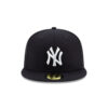 New York Yankees Championship Side Patch Fitted Cap in Black