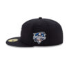 New York Yankees Championship Side Patch Fitted Cap in Black