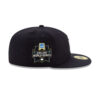 New York Yankees Championship Side Patch Fitted Cap in Black