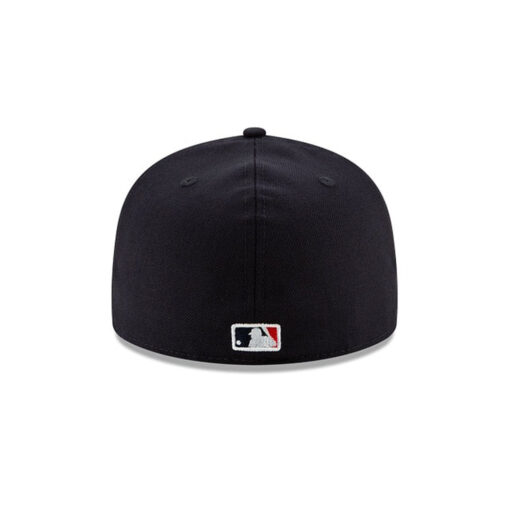 New York Yankees Championship Side Patch Fitted Cap in Black