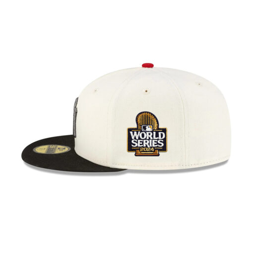 New York Yankees Chrome White Fitted Cap