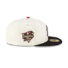 New York Yankees Chrome White Fitted Cap