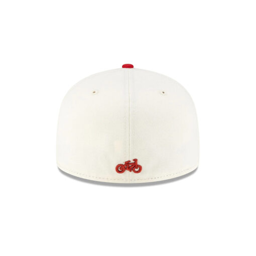 New York Yankees Chrome White Fitted Cap