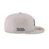 New York Yankees City Phrase Fitted Cap in Gray 4 New York Yankees City Phrase Fitted Cap in Gray