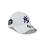 New York Yankees Clean Logo Adjustable Cap in White