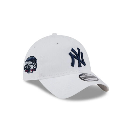 New York Yankees Clean Logo Adjustable Cap in White