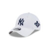 New York Yankees Clean Logo Adjustable Cap in White