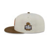 New York Yankees Corduroy Chrome Fitted Cap in Cream