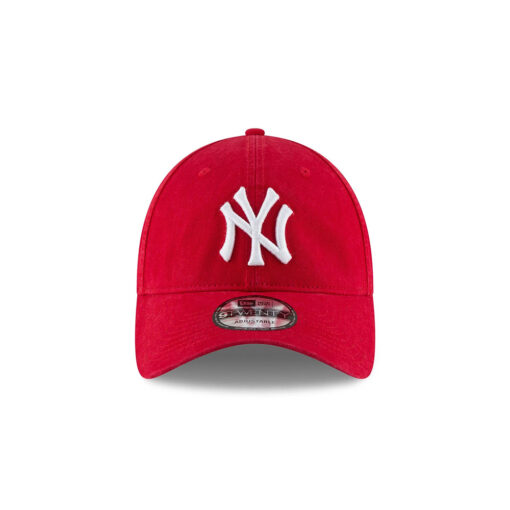New York Yankees Core Classic Adjustable Cap in Red New York Yankees Core Classic Adjustable Cap in Red