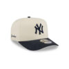 New York Yankees Cotton Brush Snapback in Cream