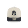 New York Yankees Cotton Brush Snapback in Cream 3 New York Yankees Cotton Brush Snapback in Cream