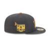 New York Yankees Day of the Dead Fitted Cap in Graphite Black