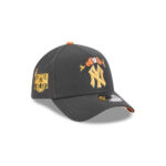 New York Yankees Day of the Dead Snapback in Graphite Black