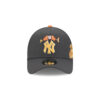 New York Yankees Day of the Dead Snapback in Graphite Black 3 New York Yankees Day of the Dead Snapback in Graphite Black