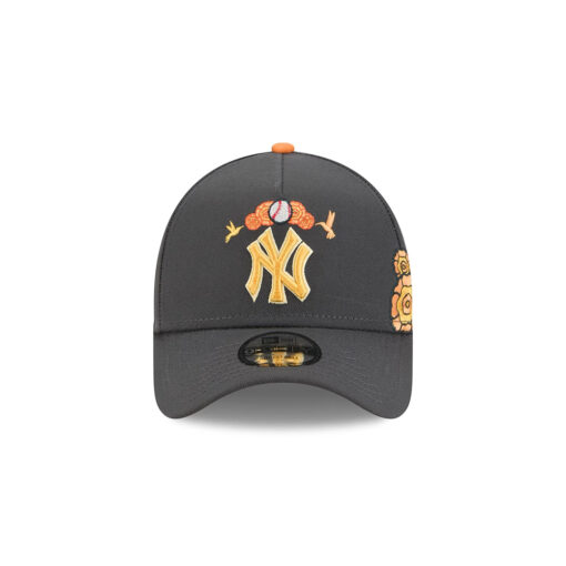 New York Yankees Day of the Dead Snapback in Graphite Black New York Yankees Day of the Dead Snapback in Graphite Black
