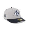 New York Yankees Derek Jeter Number Fitted Cap in Gray 1 New York Yankees Derek Jeter Number Fitted Cap in Gray