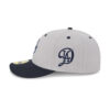 New York Yankees Derek Jeter Number Fitted Cap in Gray 3 New York Yankees Derek Jeter Number Fitted Cap in Gray