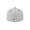 New York Yankees Derek Jeter Number Fitted Cap in Gray 5 New York Yankees Derek Jeter Number Fitted Cap in Gray
