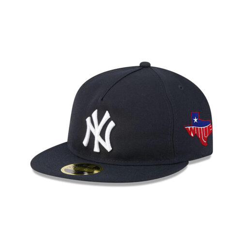 New York Yankees Easy Retro Fitted Cap in Black
