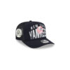 New York Yankees Fade Logo Trucker Cap in Black