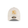 New York Yankees Floral Adjustable Cap in Ivory Cream 3 New York Yankees Floral Adjustable Cap in Ivory Cream