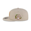 New York Yankees Floral Snapback in Ivory Cream